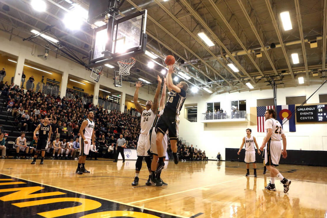 Student Athletes playing Basketball